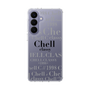 スリムプロテクションケース［ Chell classy - Logotype ］