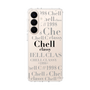 スリムプロテクションケース［ Chell classy - Logotype ］
