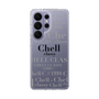 スリムプロテクションケース［ Chell classy - Logotype ］