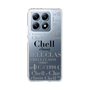 スリムプロテクションケース［ Chell classy - Logotype ］