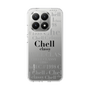 スリムプロテクションケース［ Chell classy - Logotype ］