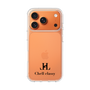 スリムプロテクションケース［ Chell classy - Simple Logo ］