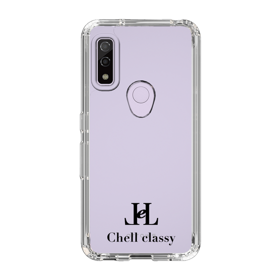 スリムプロテクションケース［ Chell classy - Simple Logo ］