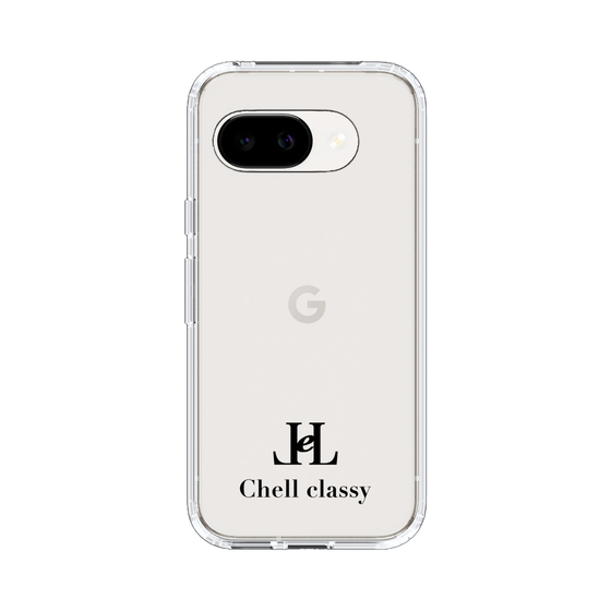 スリムプロテクションケース［ Chell classy - Simple Logo ］