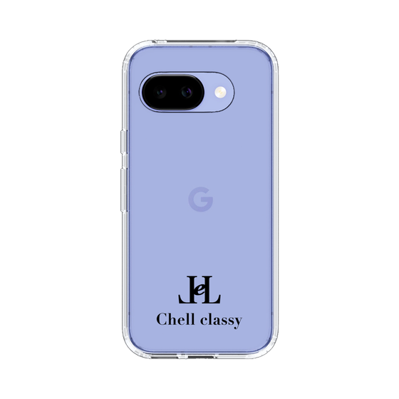スリムプロテクションケース［ Chell classy - Simple Logo ］