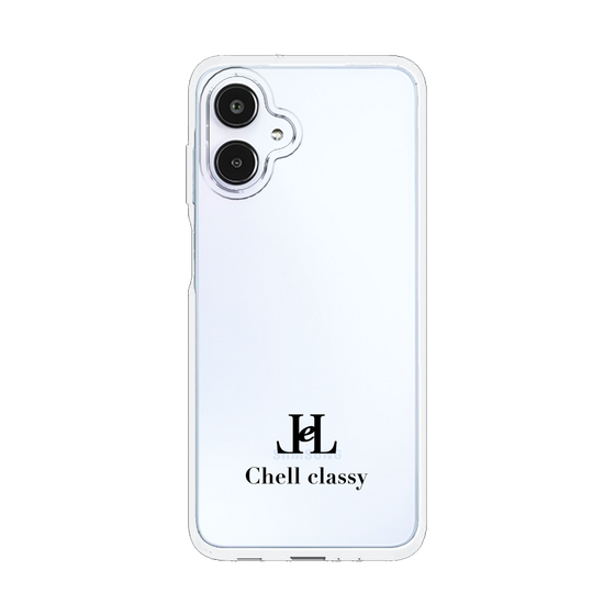 スリムプロテクションケース［ Chell classy - Simple Logo ］