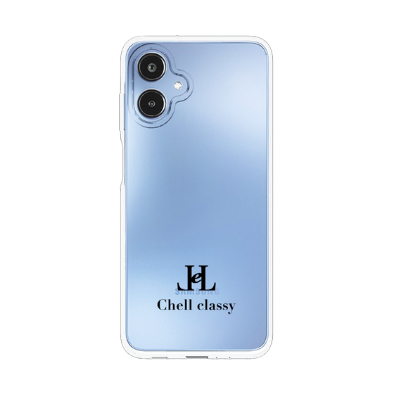 スリムプロテクションケース［ Chell classy - Simple Logo ］