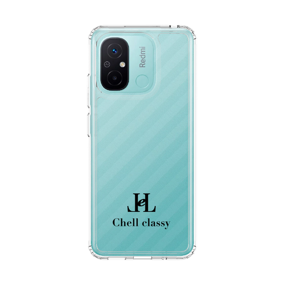 スリムプロテクションケース［ Chell classy - Simple Logo ］