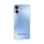 スリムプロテクションケース［ Chell classy - Simple Logotype ］