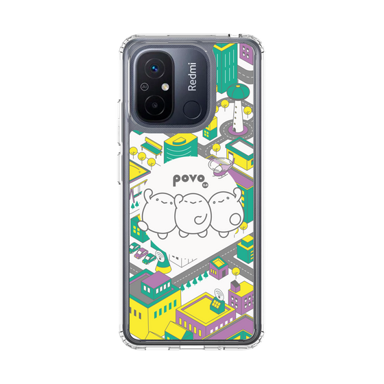 スリムプロテクションケース［ povo - まち ］