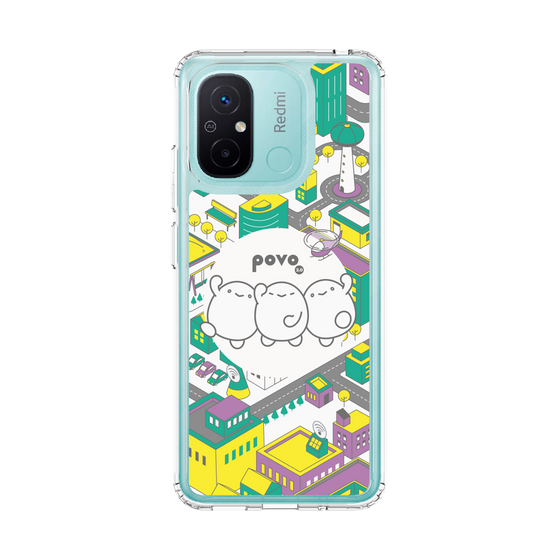 スリムプロテクションケース［ povo - まち ］