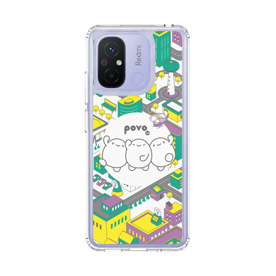 スリムプロテクションケース［ povo - まち ］