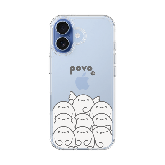 スリムプロテクションケース［ povo - キャラクターズ ］