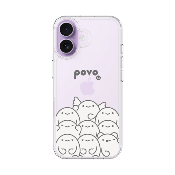 スリムプロテクションケース［ povo - キャラクターズ ］