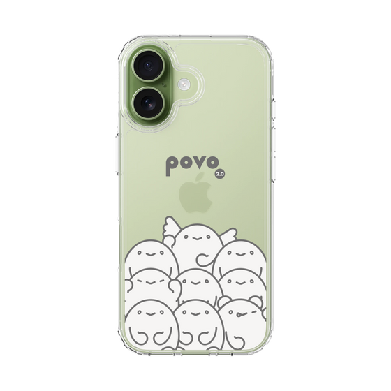 スリムプロテクションケース［ povo - キャラクターズ ］
