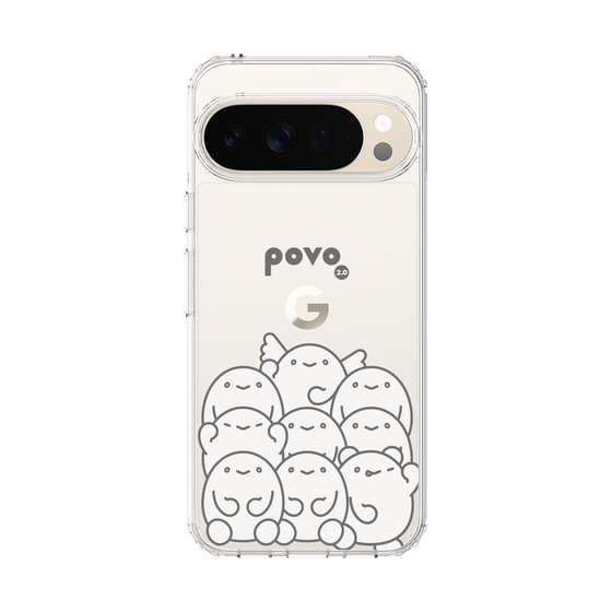 スリムプロテクションケース［ povo - キャラクターズ ］