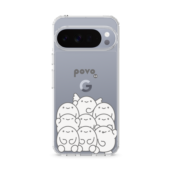 スリムプロテクションケース［ povo - キャラクターズ ］