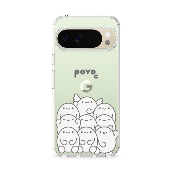 スリムプロテクションケース［ povo - キャラクターズ ］