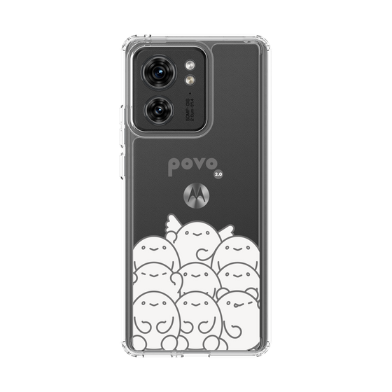 スリムプロテクションケース［ povo - キャラクターズ ］