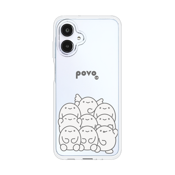 スリムプロテクションケース［ povo - キャラクターズ ］