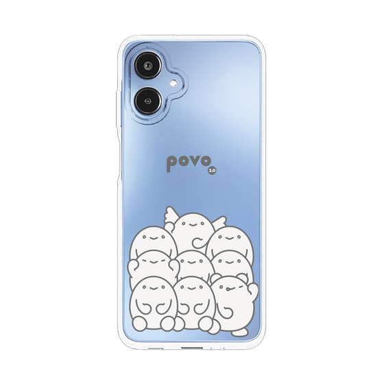 スリムプロテクションケース［ povo - キャラクターズ ］