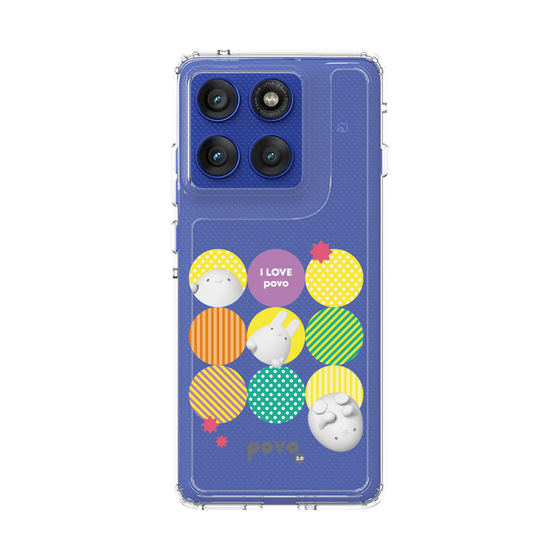 スリムプロテクションケース［ povo - love ］