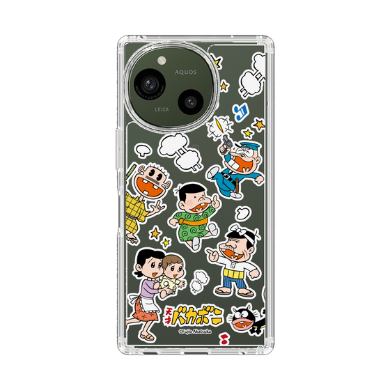 スリムプロテクションケース［ 天才バカボン - ステッカー ］