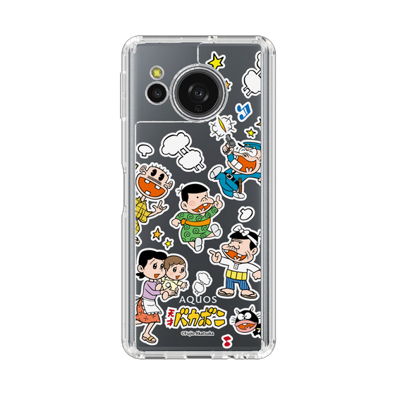 スリムプロテクションケース［ 天才バカボン - ステッカー ］