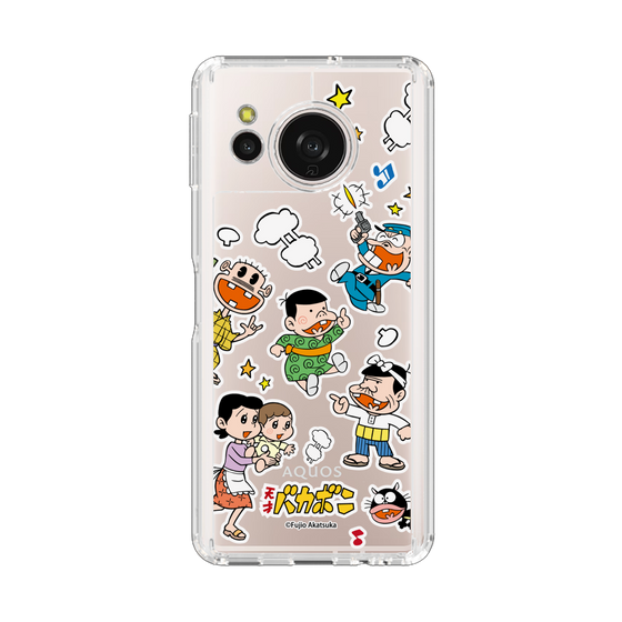 スリムプロテクションケース［ 天才バカボン - ステッカー ］