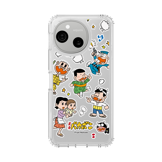 スリムプロテクションケース［ 天才バカボン - ステッカー ］