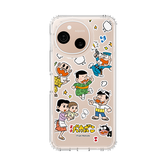 スリムプロテクションケース［ 天才バカボン - ステッカー ］