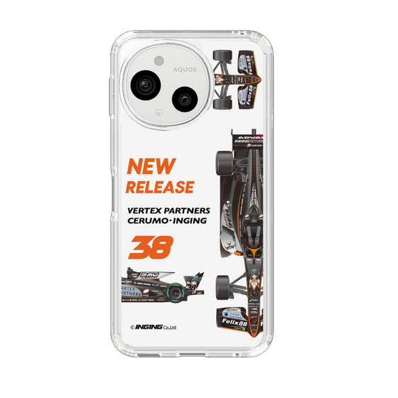 スリムプロテクションケース［ CERUMO - magazine - INGING 38号車 ］