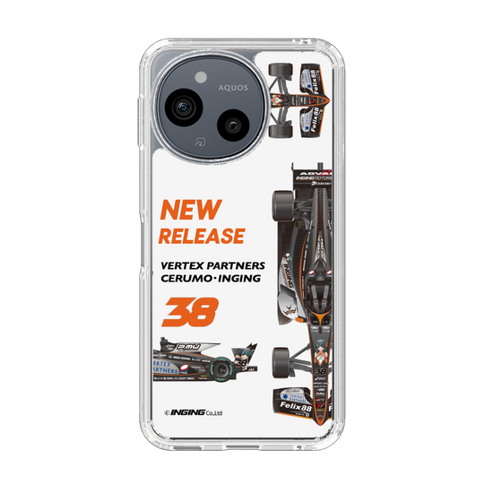 スリムプロテクションケース［ CERUMO - magazine - INGING 38号車 ］