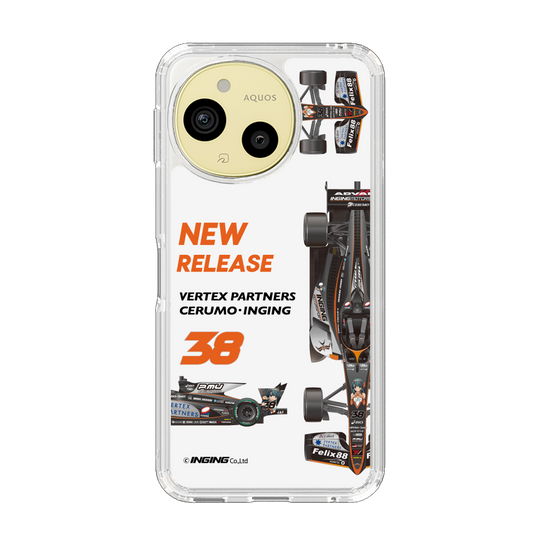 スリムプロテクションケース［ CERUMO - magazine - INGING 38号車 ］