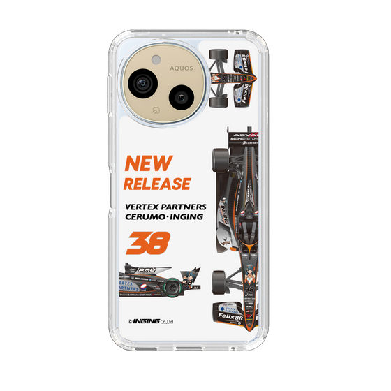 スリムプロテクションケース［ CERUMO - magazine - INGING 38号車 ］