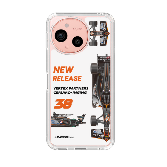 スリムプロテクションケース［ CERUMO - magazine - INGING 38号車 ］