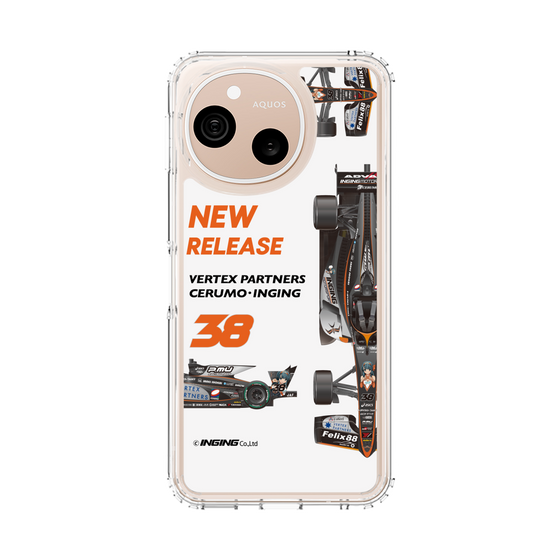 スリムプロテクションケース［ CERUMO - magazine - INGING 38号車 ］