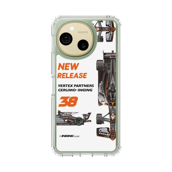 スリムプロテクションケース［ CERUMO - magazine - INGING 38号車 ］