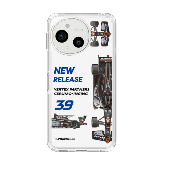 スリムプロテクションケース［ CERUMO - magazine - INGING 39号車 ］