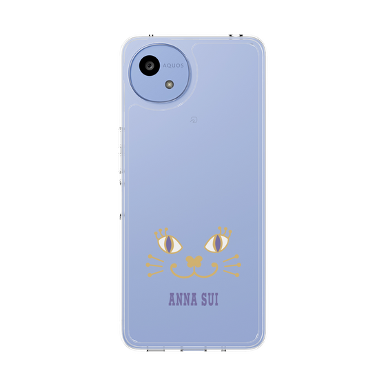 スリムプロテクションケース［ ANNA SUI - フェイス - クリア ］