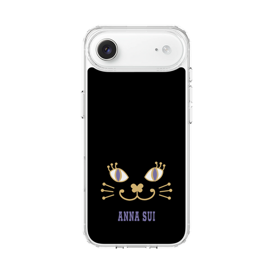 スリムプロテクションケース［ ANNA SUI - フェイス - ブラック ］