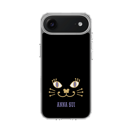 スリムプロテクションケース［ ANNA SUI - フェイス - ブラック ］