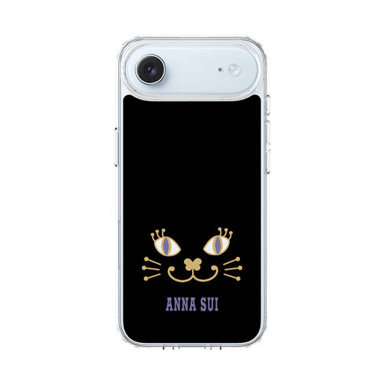 スリムプロテクションケース［ ANNA SUI - フェイス - ブラック ］