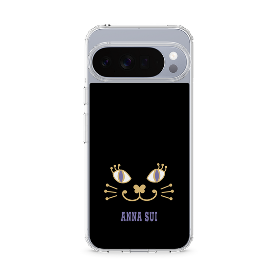 スリムプロテクションケース［ ANNA SUI - フェイス - ブラック ］
