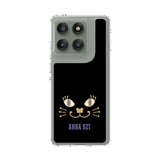 スリムプロテクションケース［ ANNA SUI - フェイス - ブラック ］