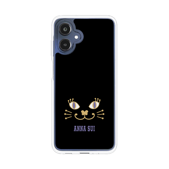 スリムプロテクションケース［ ANNA SUI - フェイス - ブラック ］