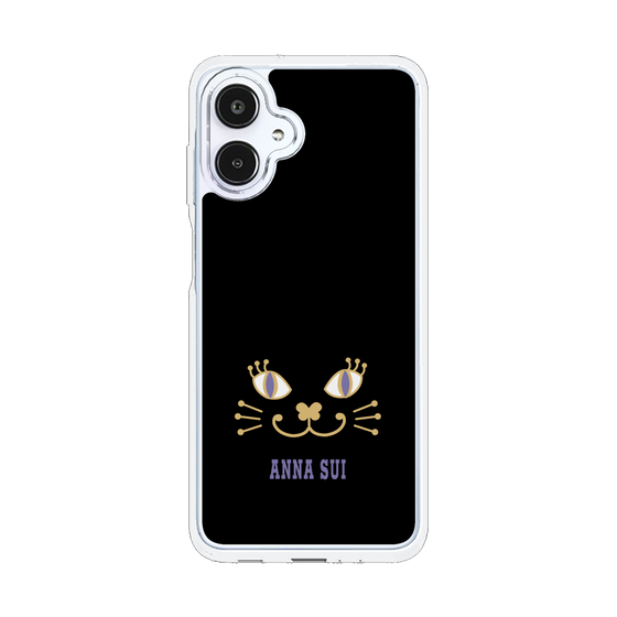 スリムプロテクションケース［ ANNA SUI - フェイス - ブラック ］