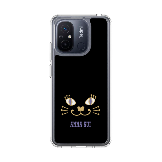 スリムプロテクションケース［ ANNA SUI - フェイス - ブラック ］