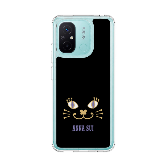 スリムプロテクションケース［ ANNA SUI - フェイス - ブラック ］