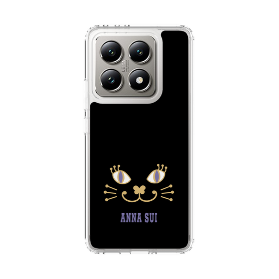 スリムプロテクションケース［ ANNA SUI - フェイス - ブラック ］